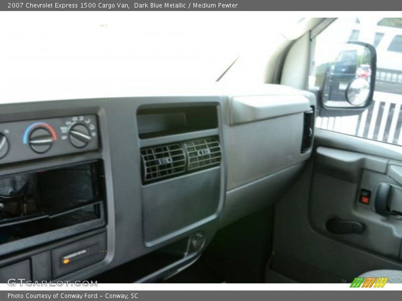 Dark Blue Metallic / Medium Pewter 2007 Chevrolet Express 1500 Cargo Van