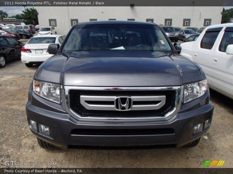 Polished Metal Metallic / Black 2011 Honda Ridgeline RTL