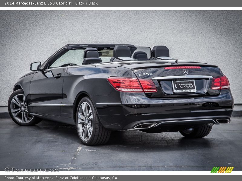 Black / Black 2014 Mercedes-Benz E 350 Cabriolet