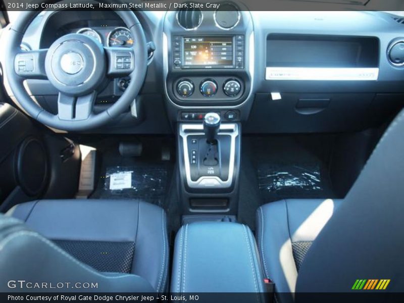 Maximum Steel Metallic / Dark Slate Gray 2014 Jeep Compass Latitude