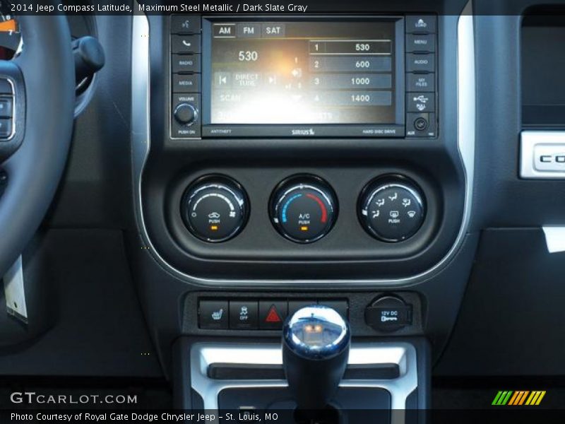 Maximum Steel Metallic / Dark Slate Gray 2014 Jeep Compass Latitude