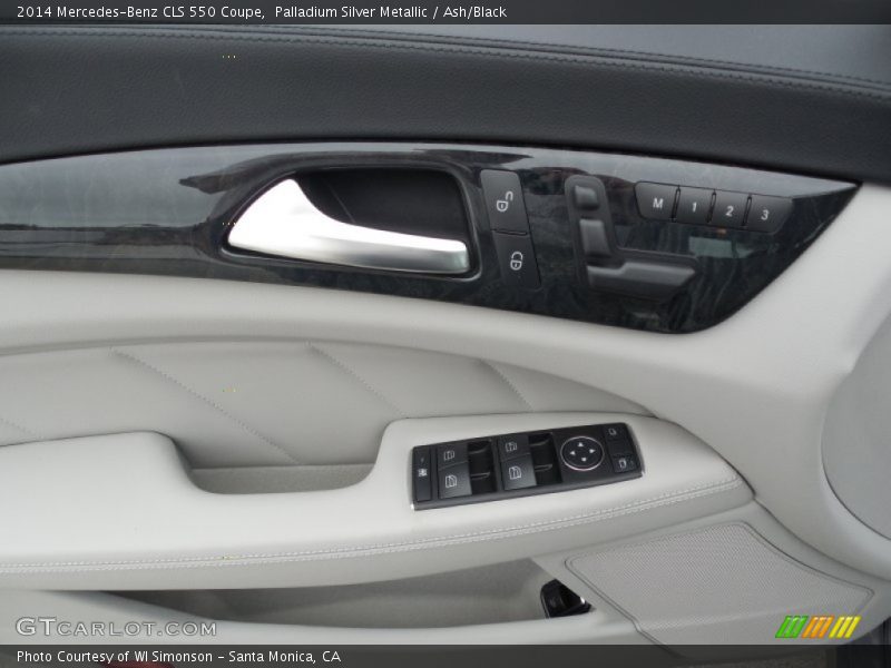 Palladium Silver Metallic / Ash/Black 2014 Mercedes-Benz CLS 550 Coupe