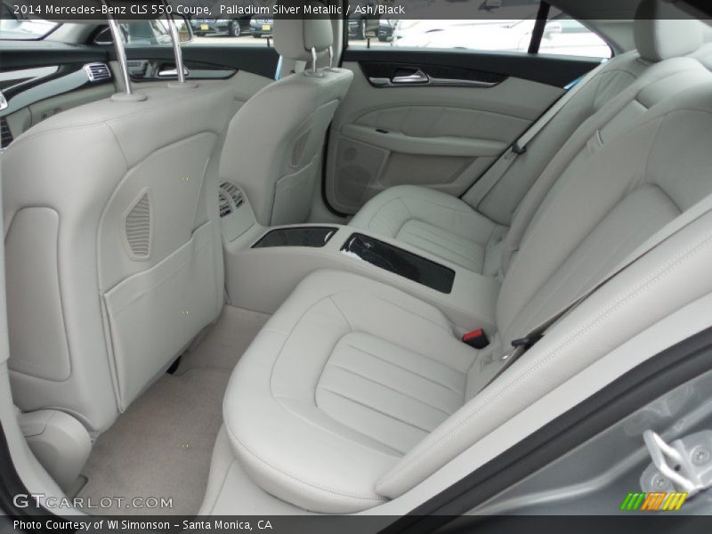 Palladium Silver Metallic / Ash/Black 2014 Mercedes-Benz CLS 550 Coupe