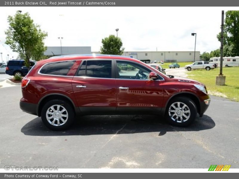  2011 Enclave CXL Red Jewel Tintcoat