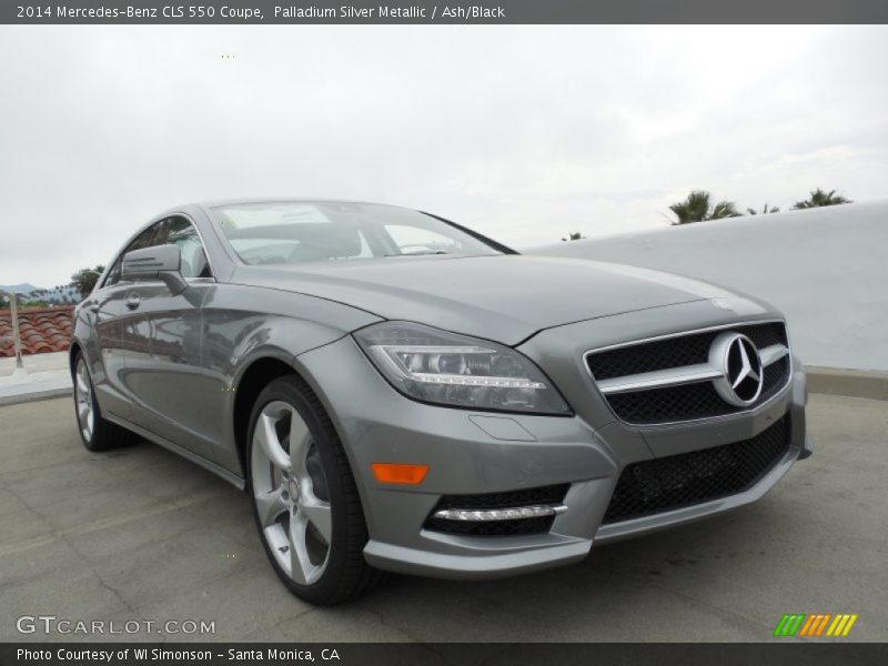 Palladium Silver Metallic / Ash/Black 2014 Mercedes-Benz CLS 550 Coupe