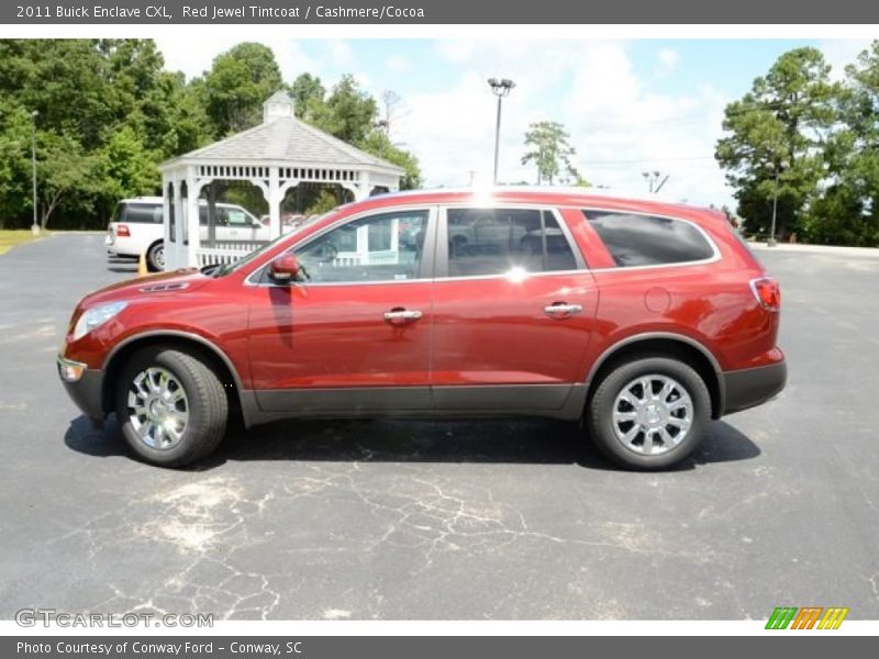  2011 Enclave CXL Red Jewel Tintcoat