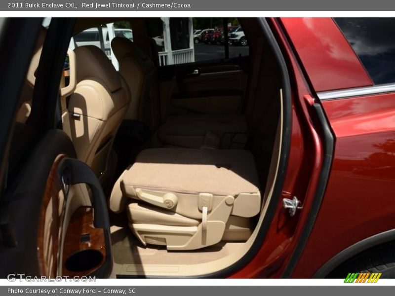 Red Jewel Tintcoat / Cashmere/Cocoa 2011 Buick Enclave CXL