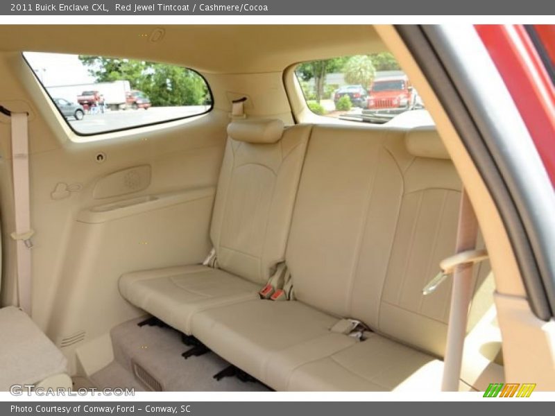Red Jewel Tintcoat / Cashmere/Cocoa 2011 Buick Enclave CXL
