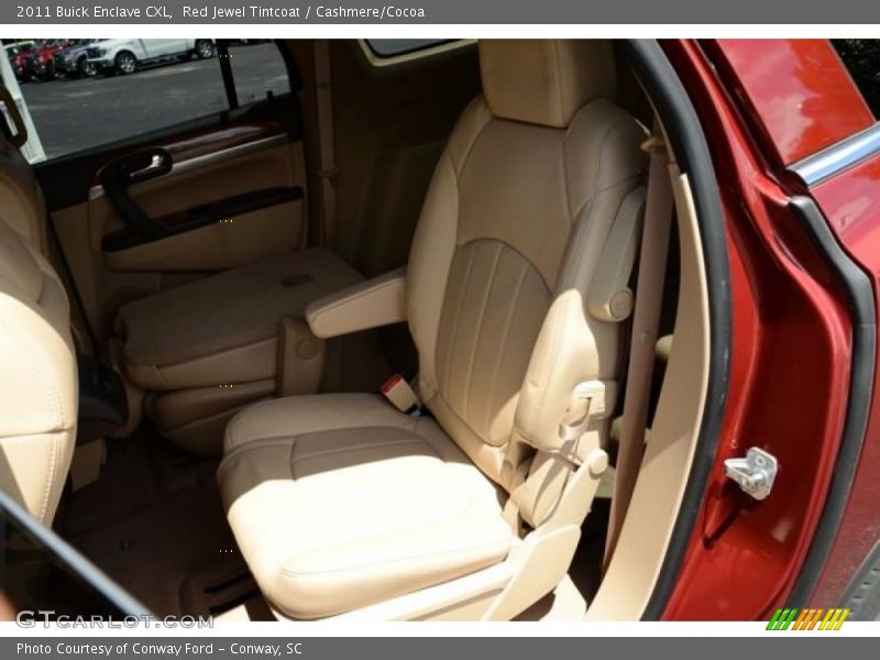Red Jewel Tintcoat / Cashmere/Cocoa 2011 Buick Enclave CXL