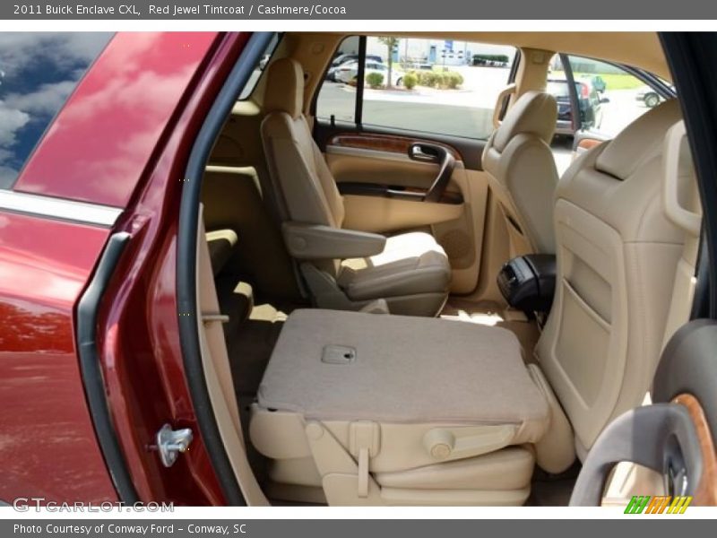 Red Jewel Tintcoat / Cashmere/Cocoa 2011 Buick Enclave CXL