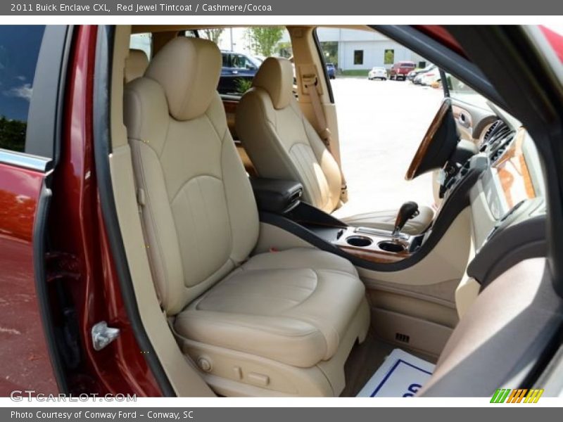Red Jewel Tintcoat / Cashmere/Cocoa 2011 Buick Enclave CXL
