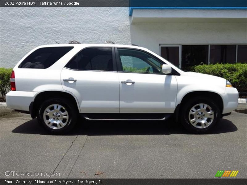 Taffeta White / Saddle 2002 Acura MDX