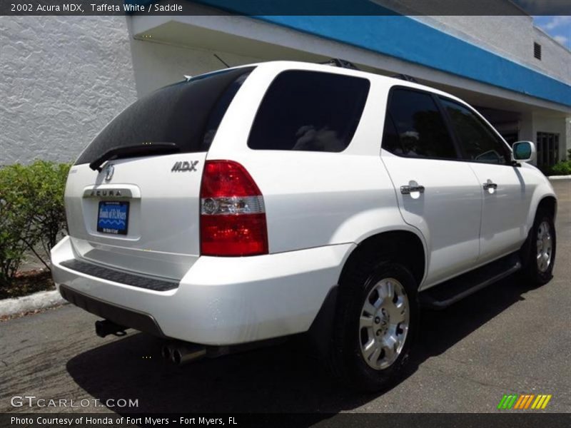 Taffeta White / Saddle 2002 Acura MDX