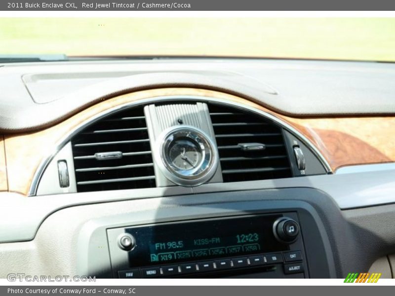 Red Jewel Tintcoat / Cashmere/Cocoa 2011 Buick Enclave CXL