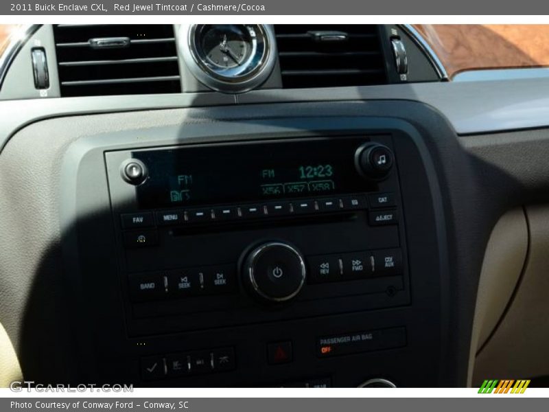 Red Jewel Tintcoat / Cashmere/Cocoa 2011 Buick Enclave CXL