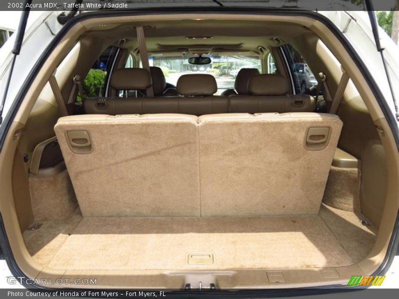 Taffeta White / Saddle 2002 Acura MDX