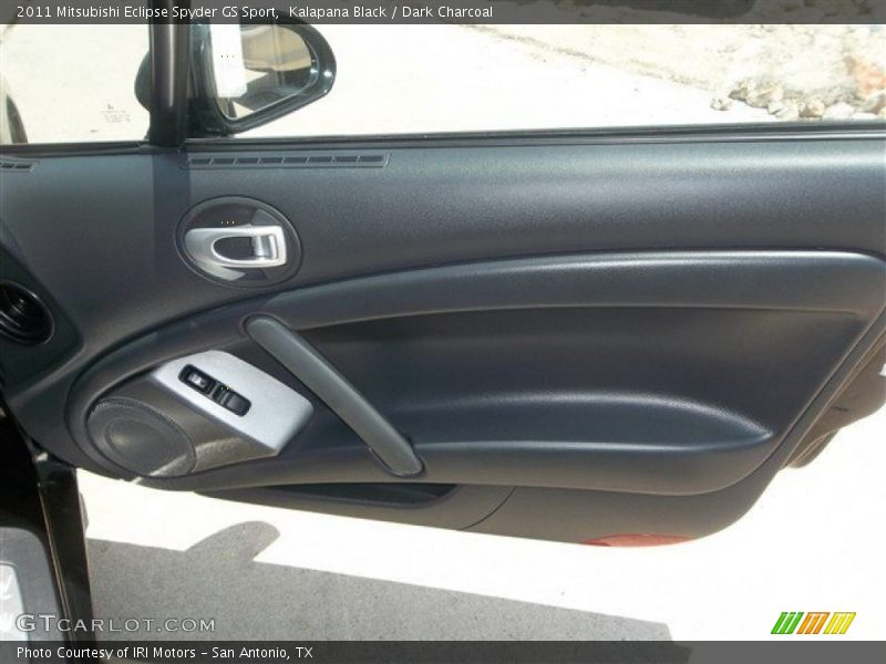 Kalapana Black / Dark Charcoal 2011 Mitsubishi Eclipse Spyder GS Sport
