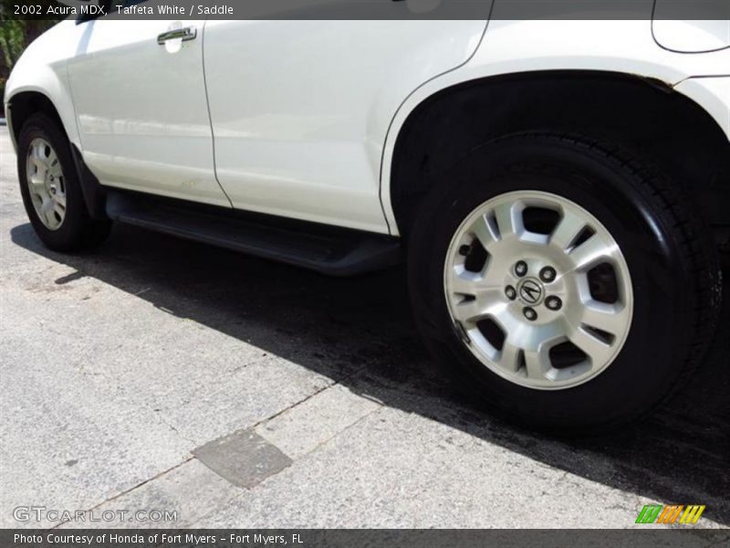 Taffeta White / Saddle 2002 Acura MDX