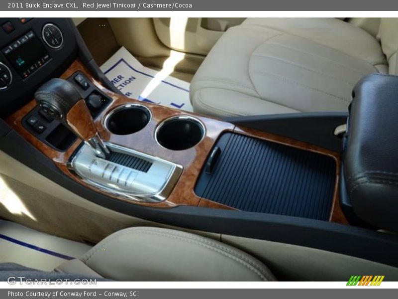 Red Jewel Tintcoat / Cashmere/Cocoa 2011 Buick Enclave CXL