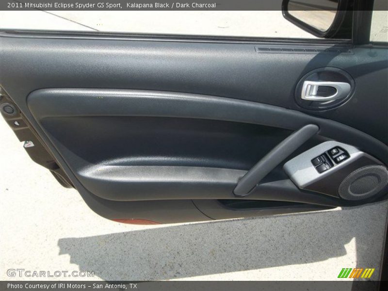 Kalapana Black / Dark Charcoal 2011 Mitsubishi Eclipse Spyder GS Sport