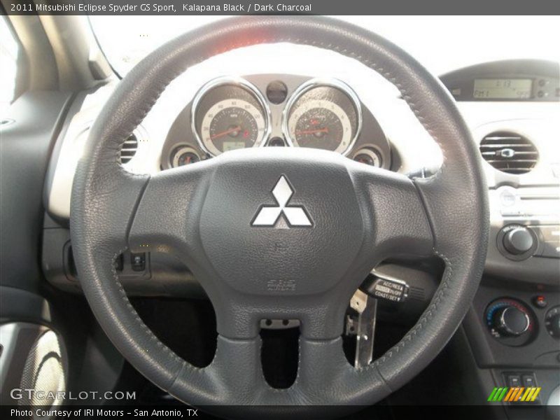 Kalapana Black / Dark Charcoal 2011 Mitsubishi Eclipse Spyder GS Sport