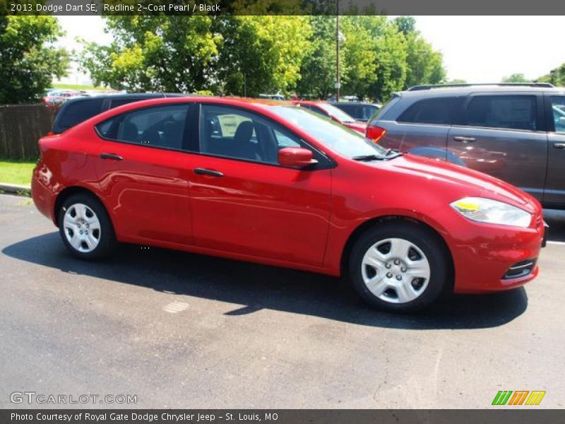 Redline 2-Coat Pearl / Black 2013 Dodge Dart SE