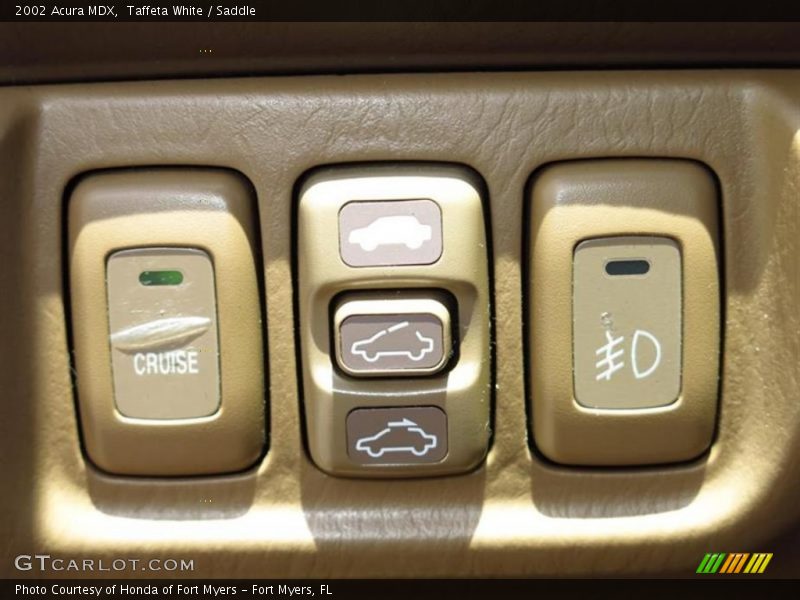 Taffeta White / Saddle 2002 Acura MDX
