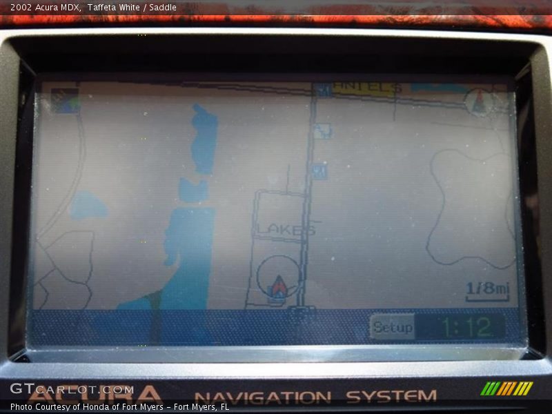 Taffeta White / Saddle 2002 Acura MDX