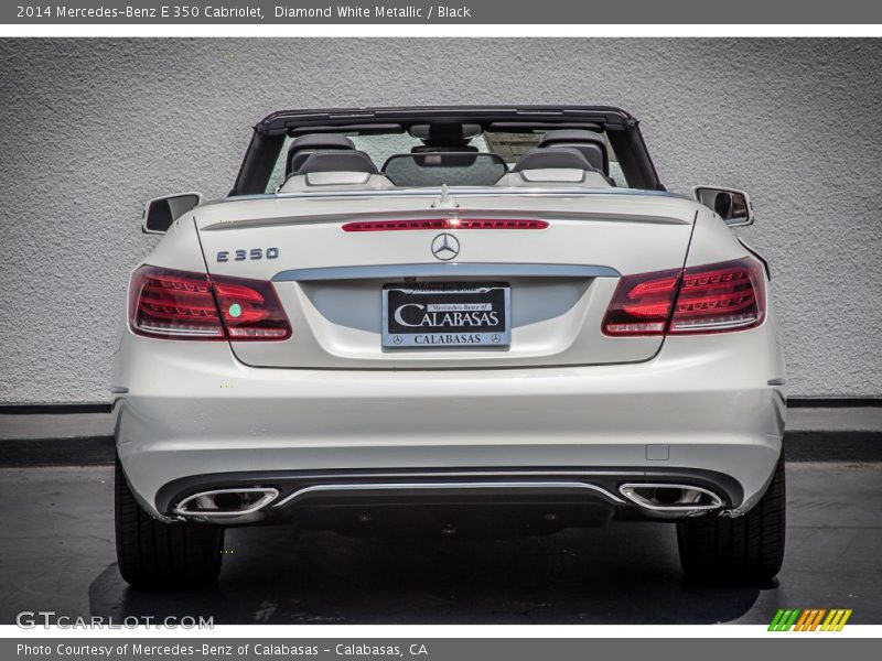 Diamond White Metallic / Black 2014 Mercedes-Benz E 350 Cabriolet