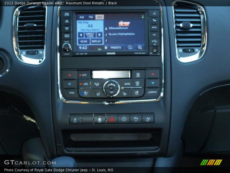 Maximum Steel Metallic / Black 2013 Dodge Durango Citadel AWD