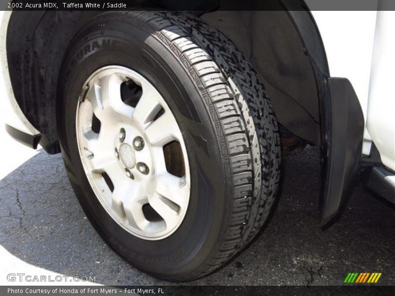 Taffeta White / Saddle 2002 Acura MDX