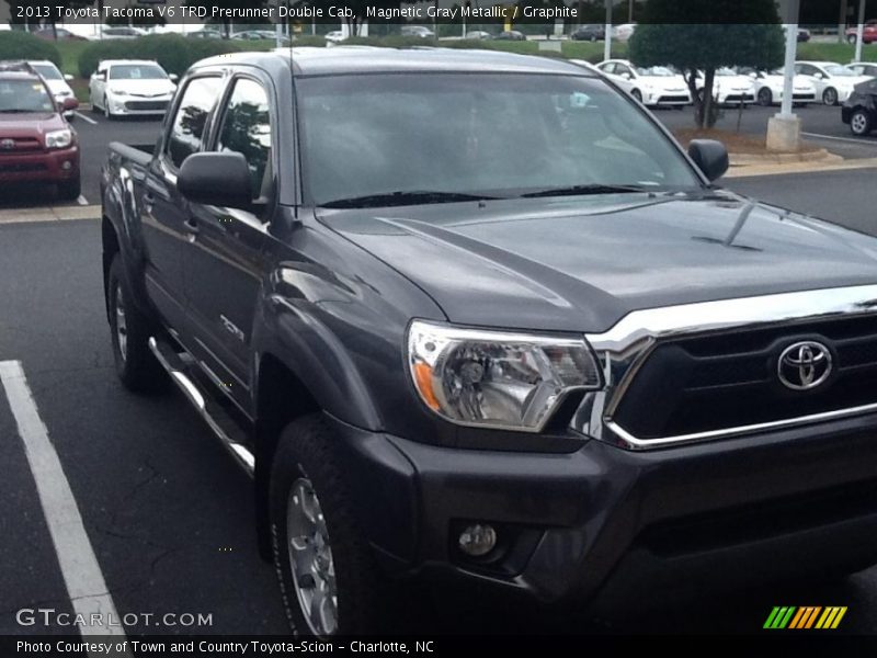 Magnetic Gray Metallic / Graphite 2013 Toyota Tacoma V6 TRD Prerunner Double Cab