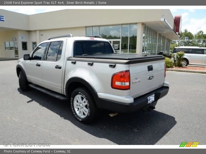 Silver Birch Metallic / Stone 2008 Ford Explorer Sport Trac XLT 4x4