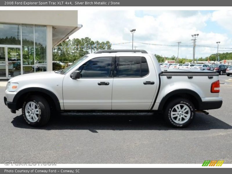  2008 Explorer Sport Trac XLT 4x4 Silver Birch Metallic