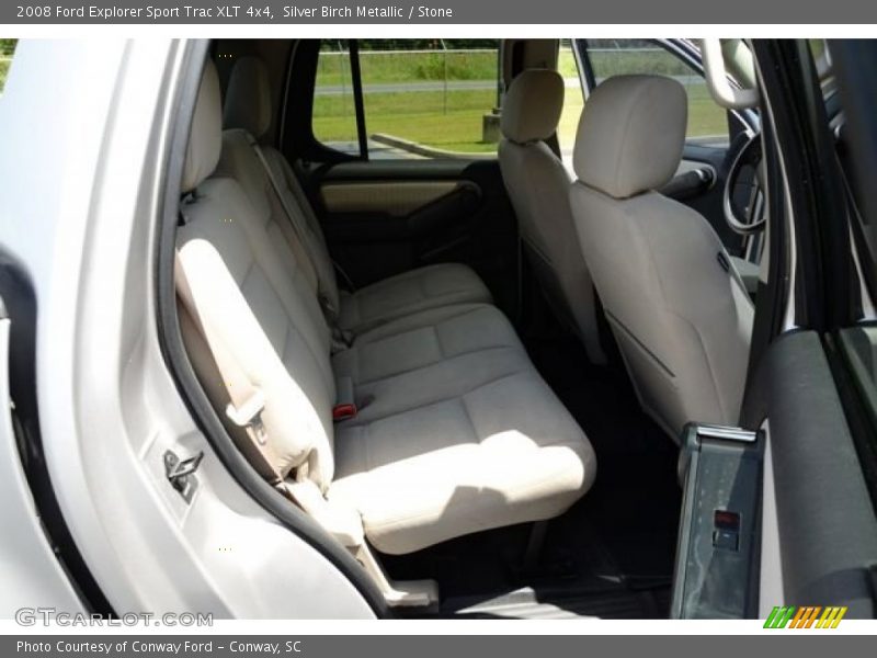 Silver Birch Metallic / Stone 2008 Ford Explorer Sport Trac XLT 4x4