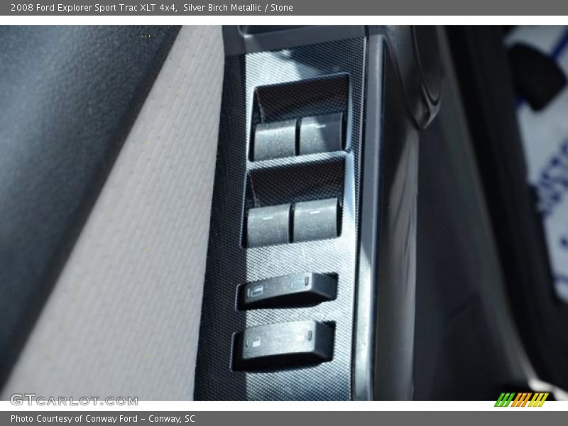 Silver Birch Metallic / Stone 2008 Ford Explorer Sport Trac XLT 4x4