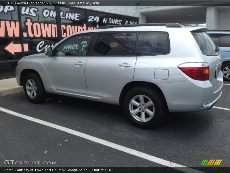 Classic Silver Metallic / Ash 2010 Toyota Highlander V6