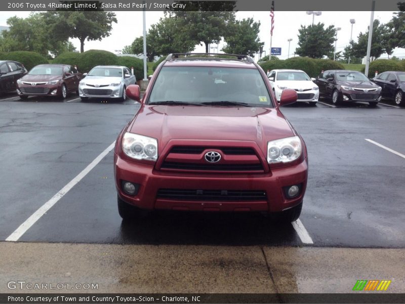 Salsa Red Pearl / Stone Gray 2006 Toyota 4Runner Limited