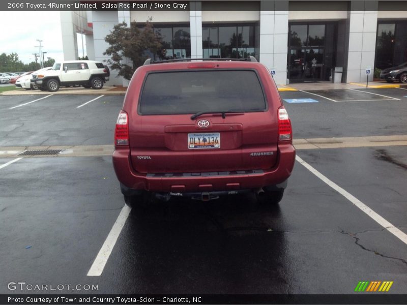 Salsa Red Pearl / Stone Gray 2006 Toyota 4Runner Limited