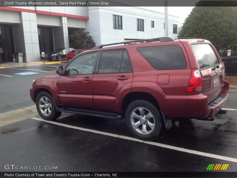 Salsa Red Pearl / Stone Gray 2006 Toyota 4Runner Limited