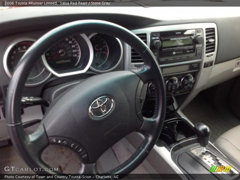 Salsa Red Pearl / Stone Gray 2006 Toyota 4Runner Limited
