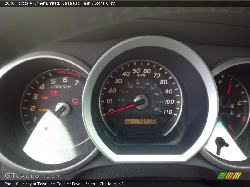 Salsa Red Pearl / Stone Gray 2006 Toyota 4Runner Limited