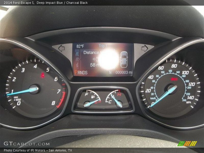  2014 Escape S S Gauges
