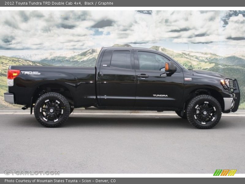 Black / Graphite 2012 Toyota Tundra TRD Double Cab 4x4