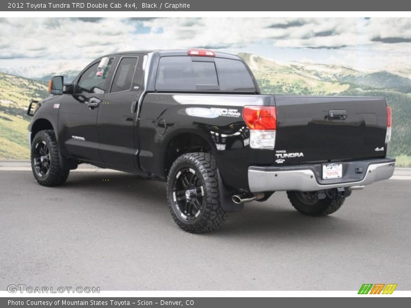 Black / Graphite 2012 Toyota Tundra TRD Double Cab 4x4