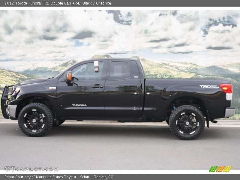 Black / Graphite 2012 Toyota Tundra TRD Double Cab 4x4