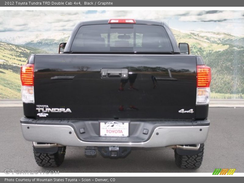 Black / Graphite 2012 Toyota Tundra TRD Double Cab 4x4