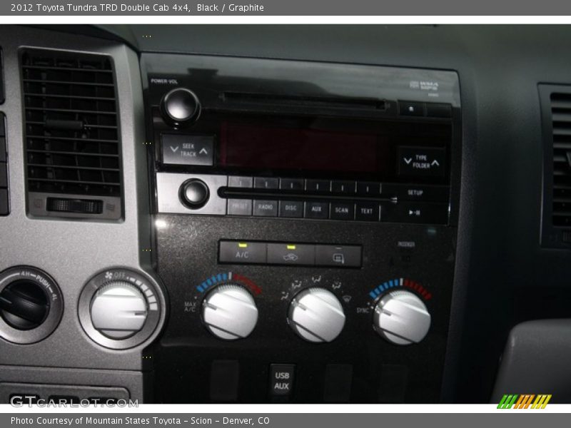 Black / Graphite 2012 Toyota Tundra TRD Double Cab 4x4