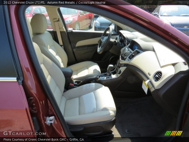 Autumn Red Metallic / Cocoa/Light Neutral 2012 Chevrolet Cruze LTZ/RS