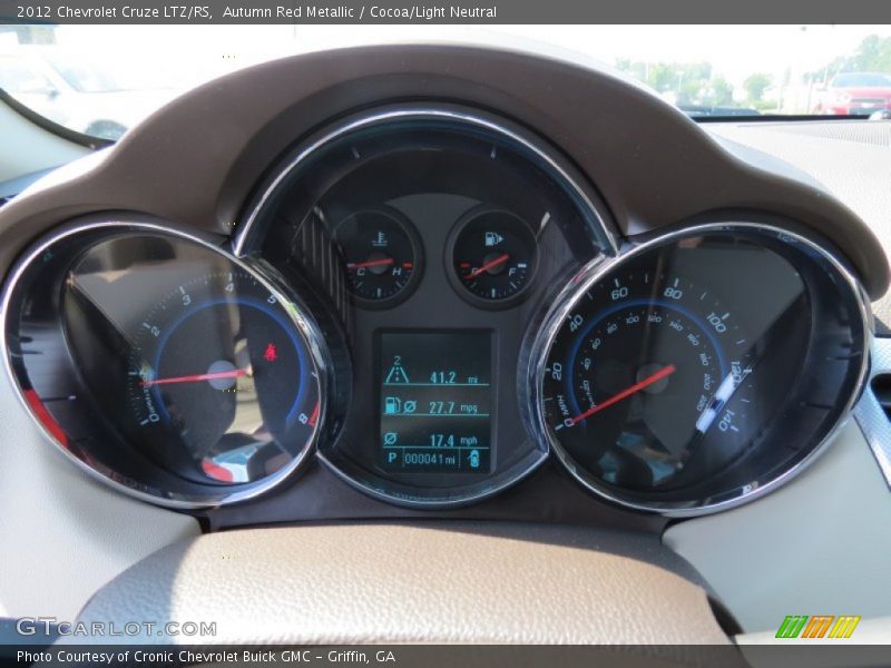  2012 Cruze LTZ/RS LTZ/RS Gauges